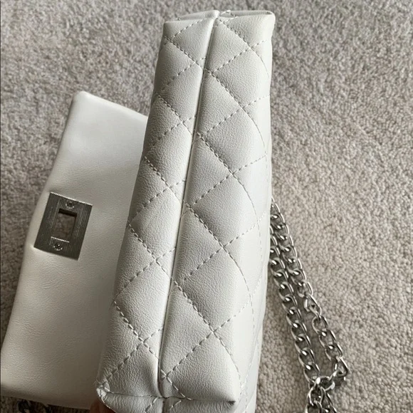 Chanel-look Quilted Bag Cream INC International Concepts - Picture 11 of 11